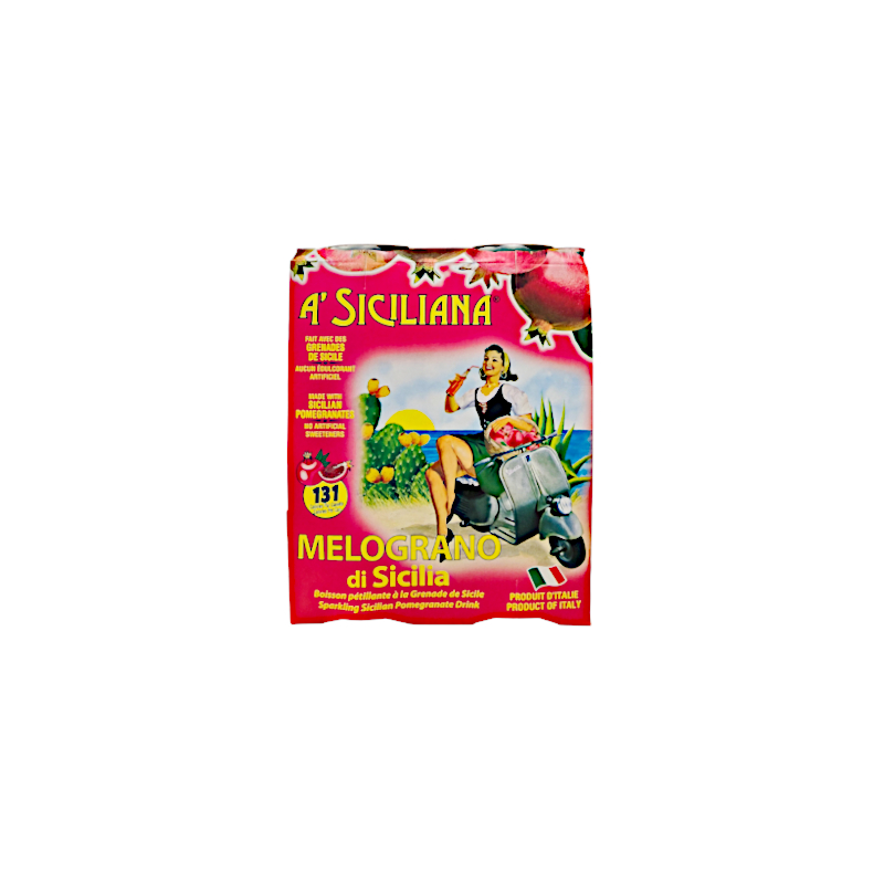 A’ Siciliana Sicily Pomegranate Sparkling Drink